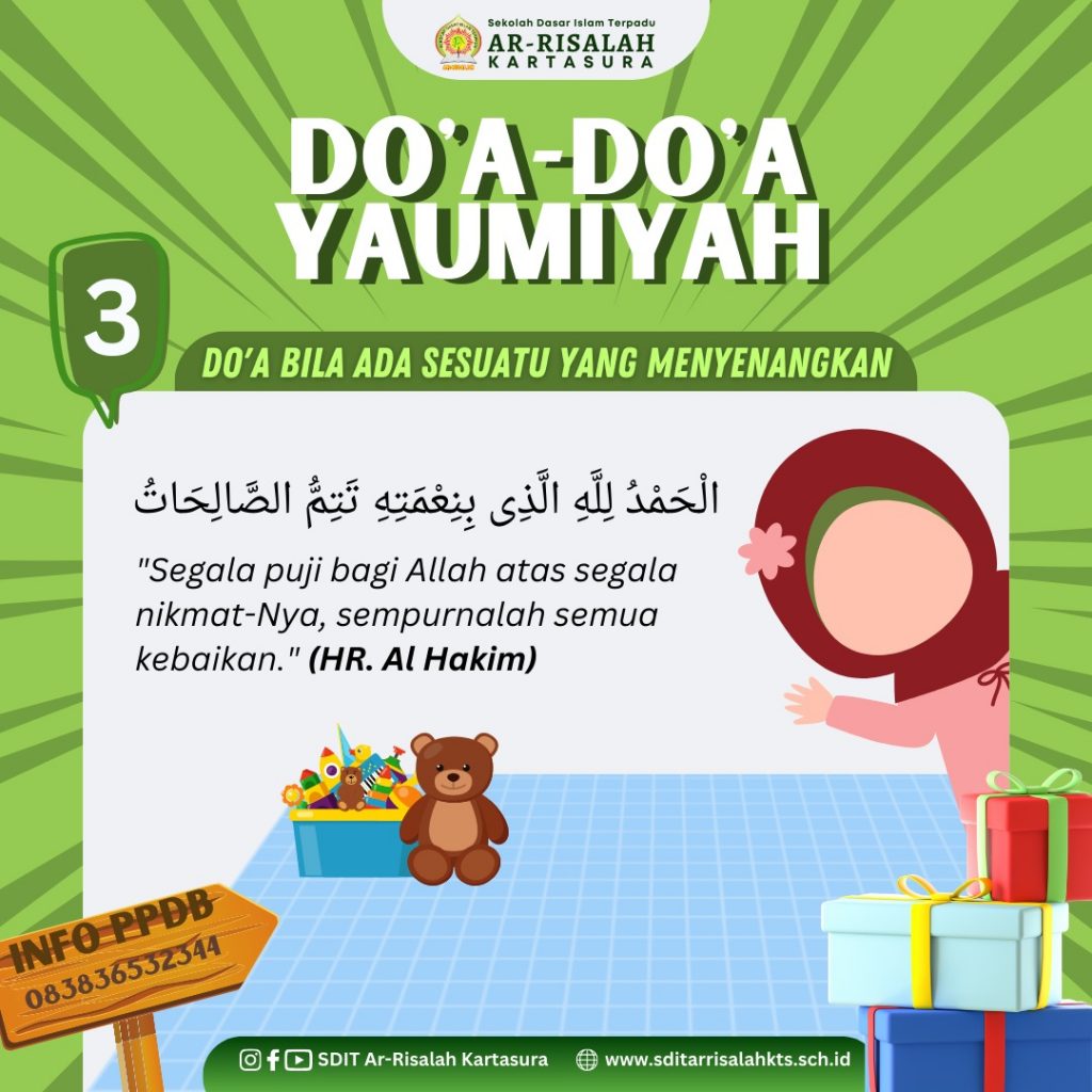 Do'a Bila Ada Sesuatu Yang Menyenangkan