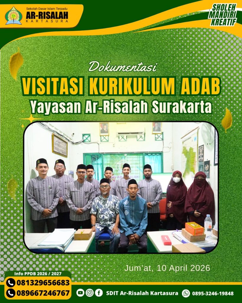 Visitasi Kurikulum Adab 📚