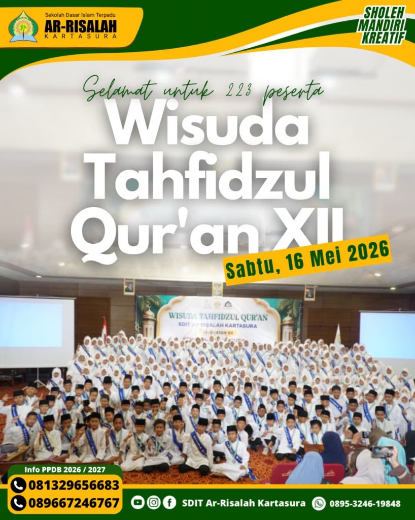 Wisuda Tahfidzul Qur’an XII 📚